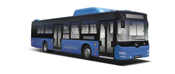 Autobús diésel híbrido-eléctrico de 10 y 12 metros